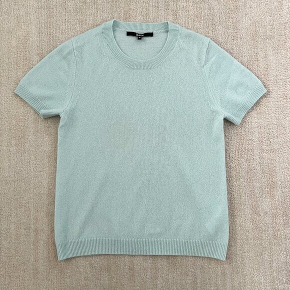 Quince Sweaters - Quince Short Sleeve Cashmere Sweater Top S